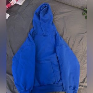 Blue Yeezy Gap sweatshirt